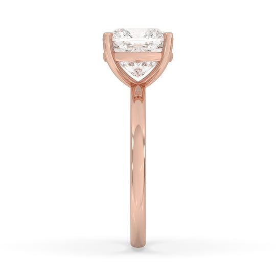 Cushion Solitaire Ring