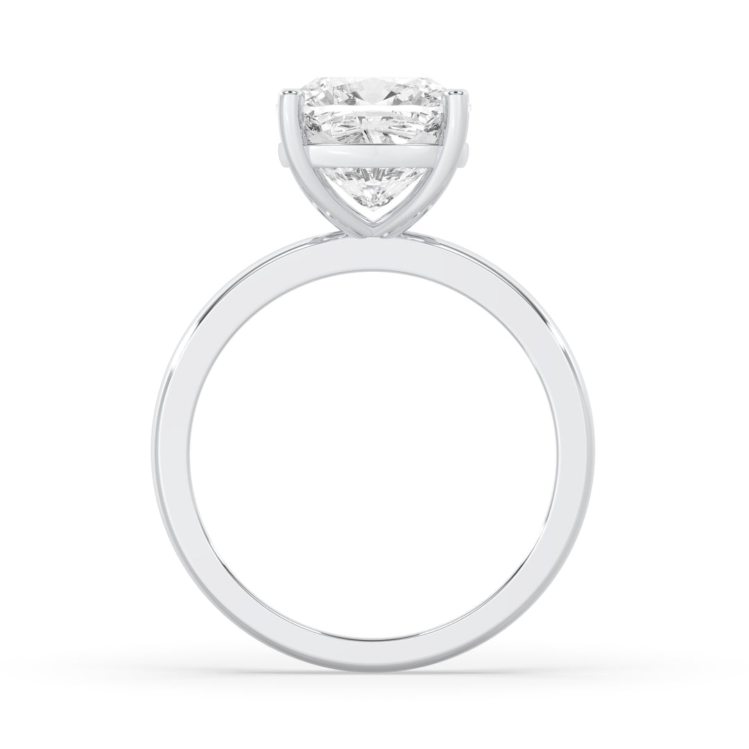 Cushion Solitaire Ring