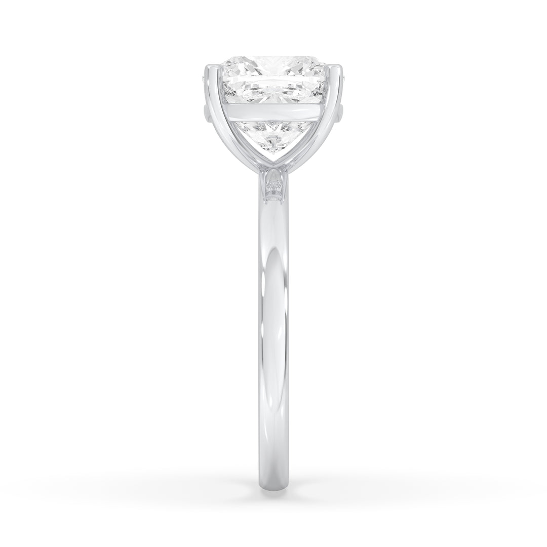 Cushion Solitaire Ring