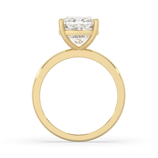 Cushion Solitaire Ring