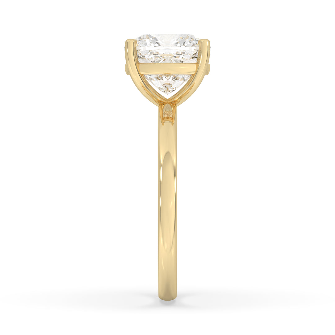Cushion Solitaire Ring