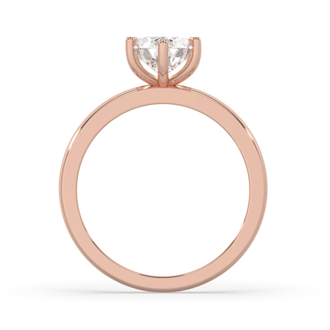 Pear Solitaire Engagement Ring