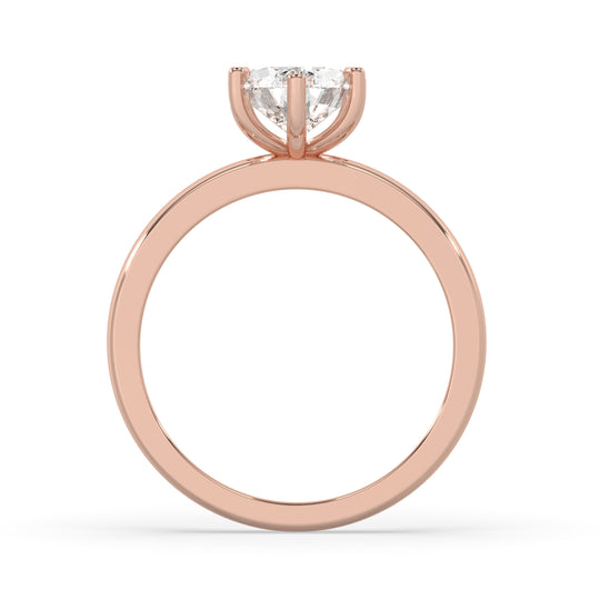 Pear Solitaire Engagement Ring