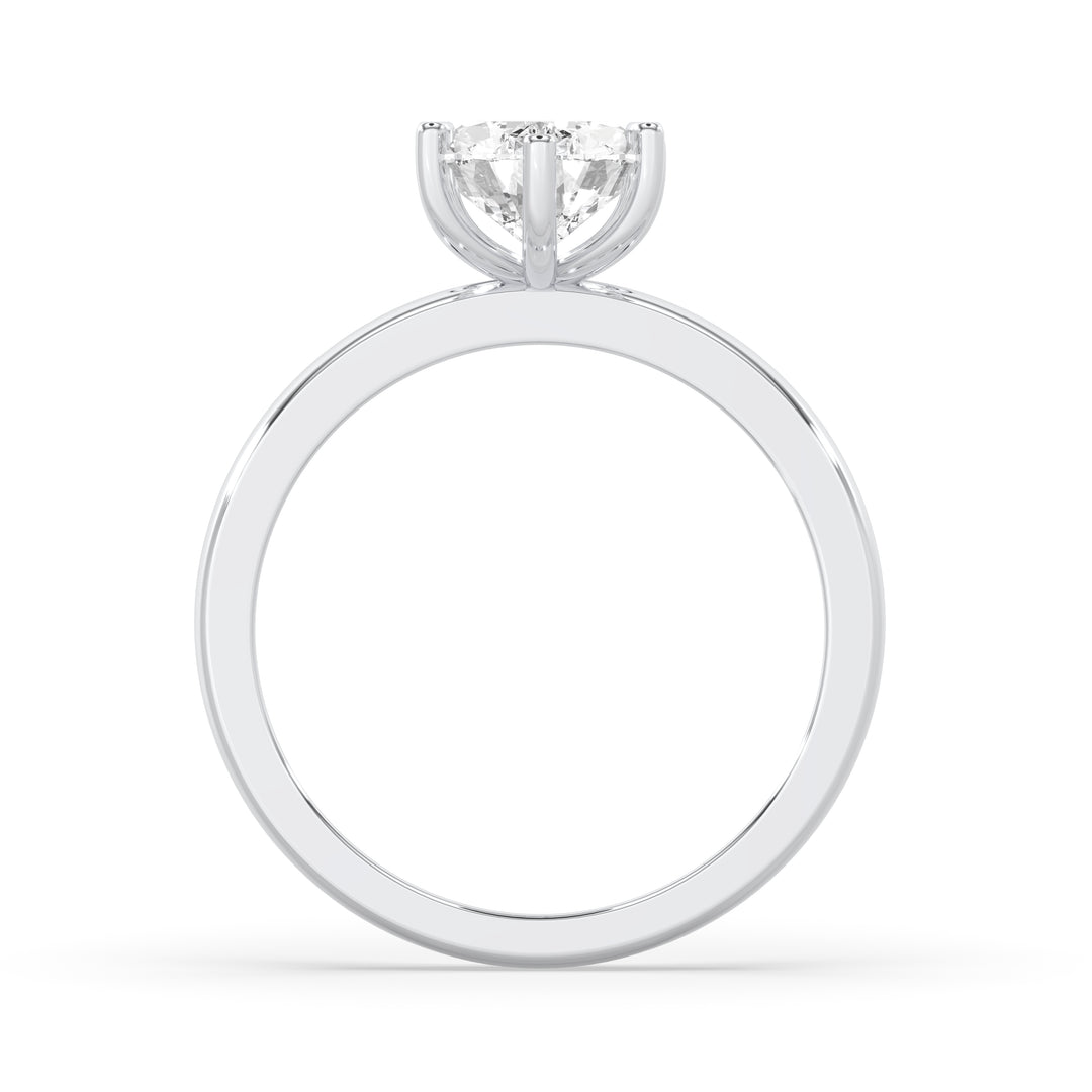 Pear Solitaire Engagement Ring