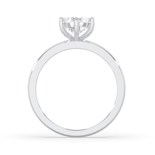 Pear Solitaire Engagement Ring