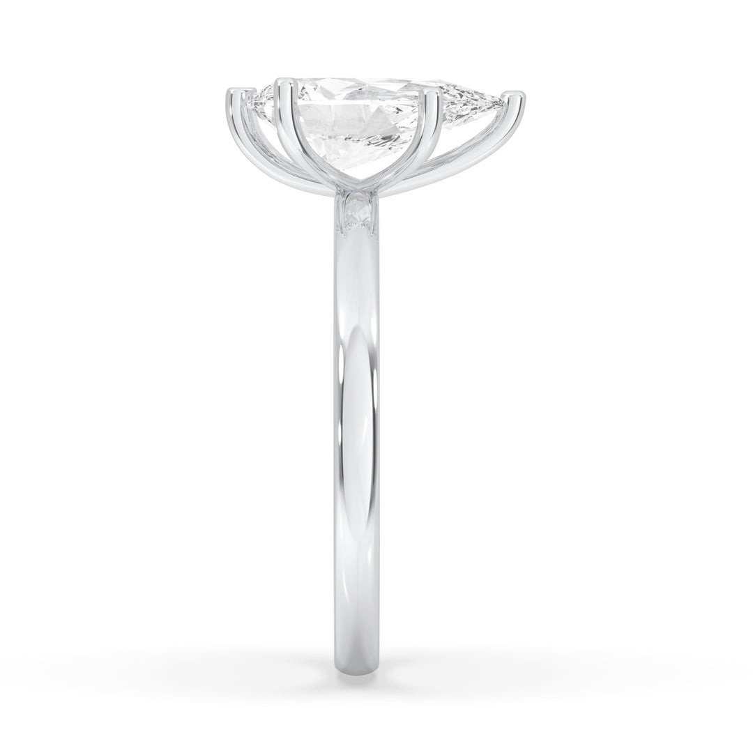 Pear Solitaire Engagement Ring
