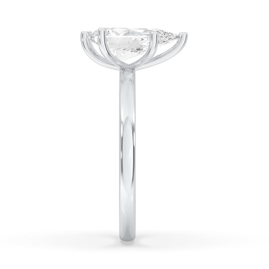 Pear Solitaire Engagement Ring