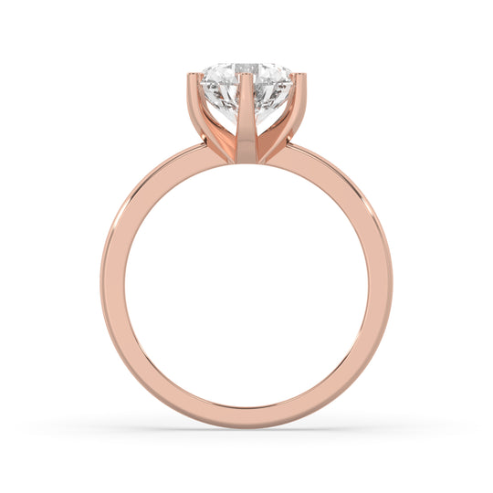 Round Solitaire Ring
