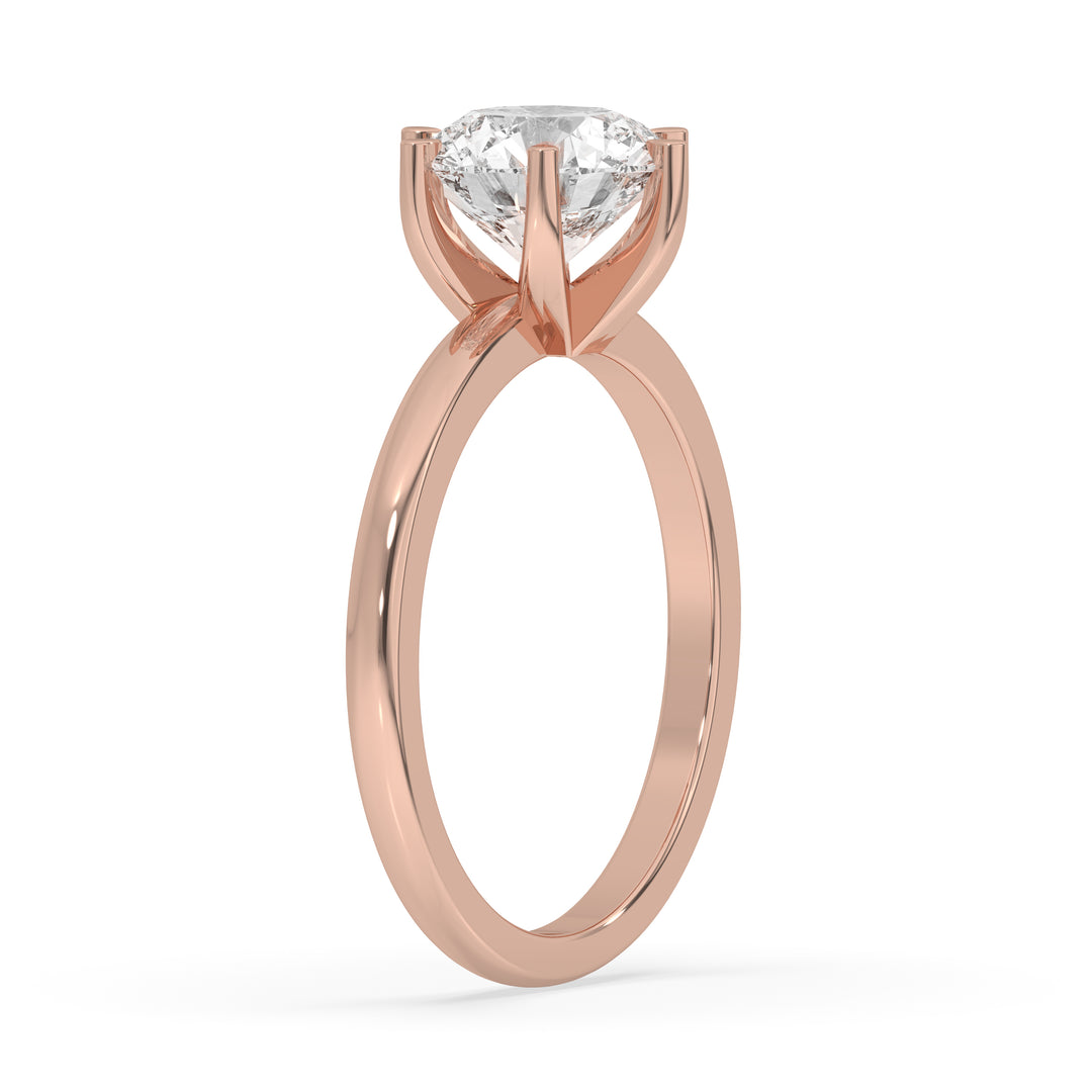 Round Solitaire Ring