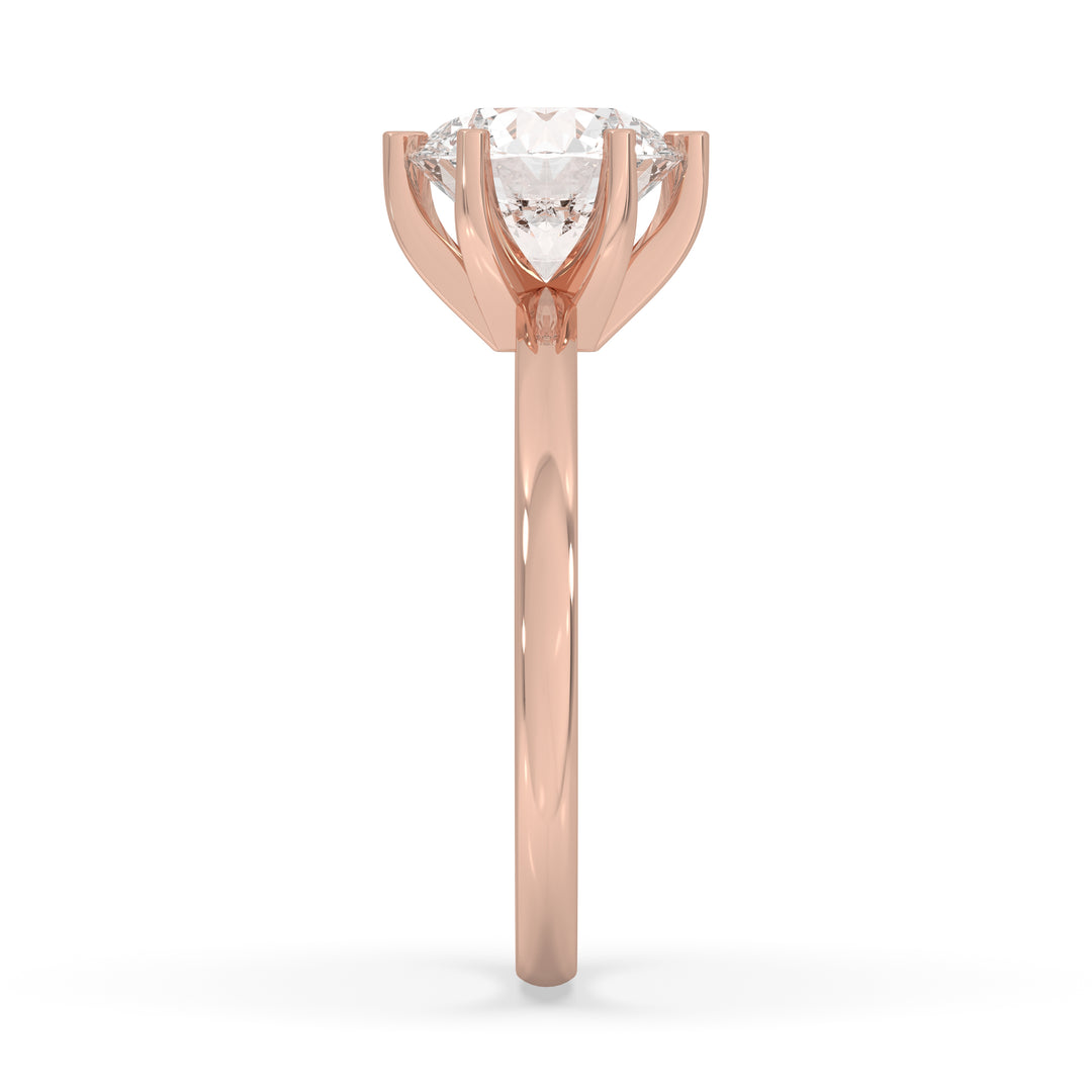 Round Solitaire Ring