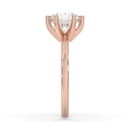 Round Solitaire Ring