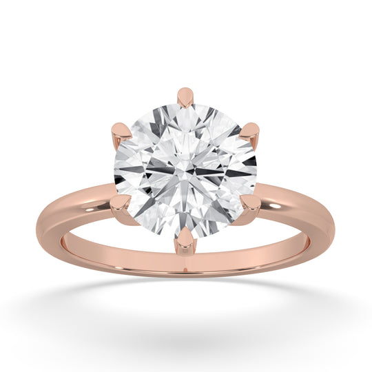 Round Solitaire Ring