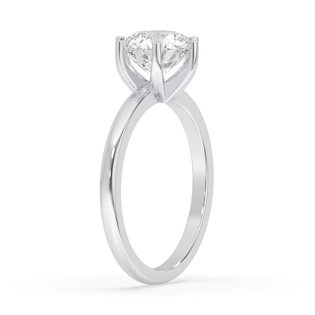 Round Solitaire Ring