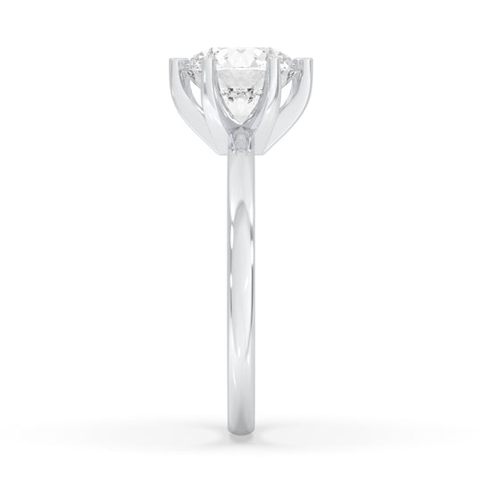 Round Solitaire Ring