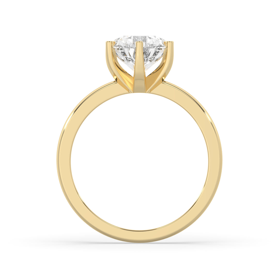 Round Solitaire Ring