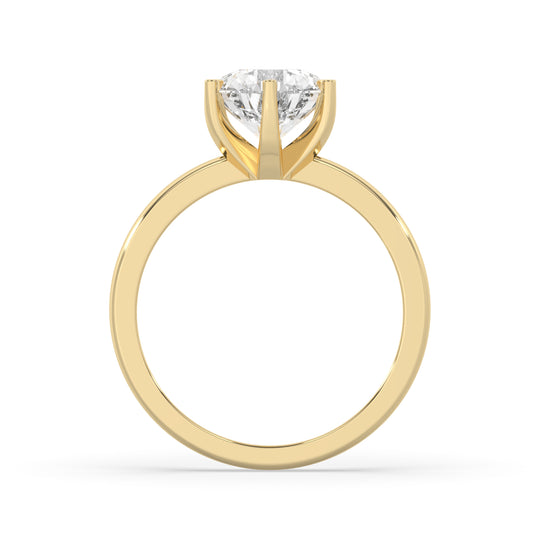 Round Solitaire Ring