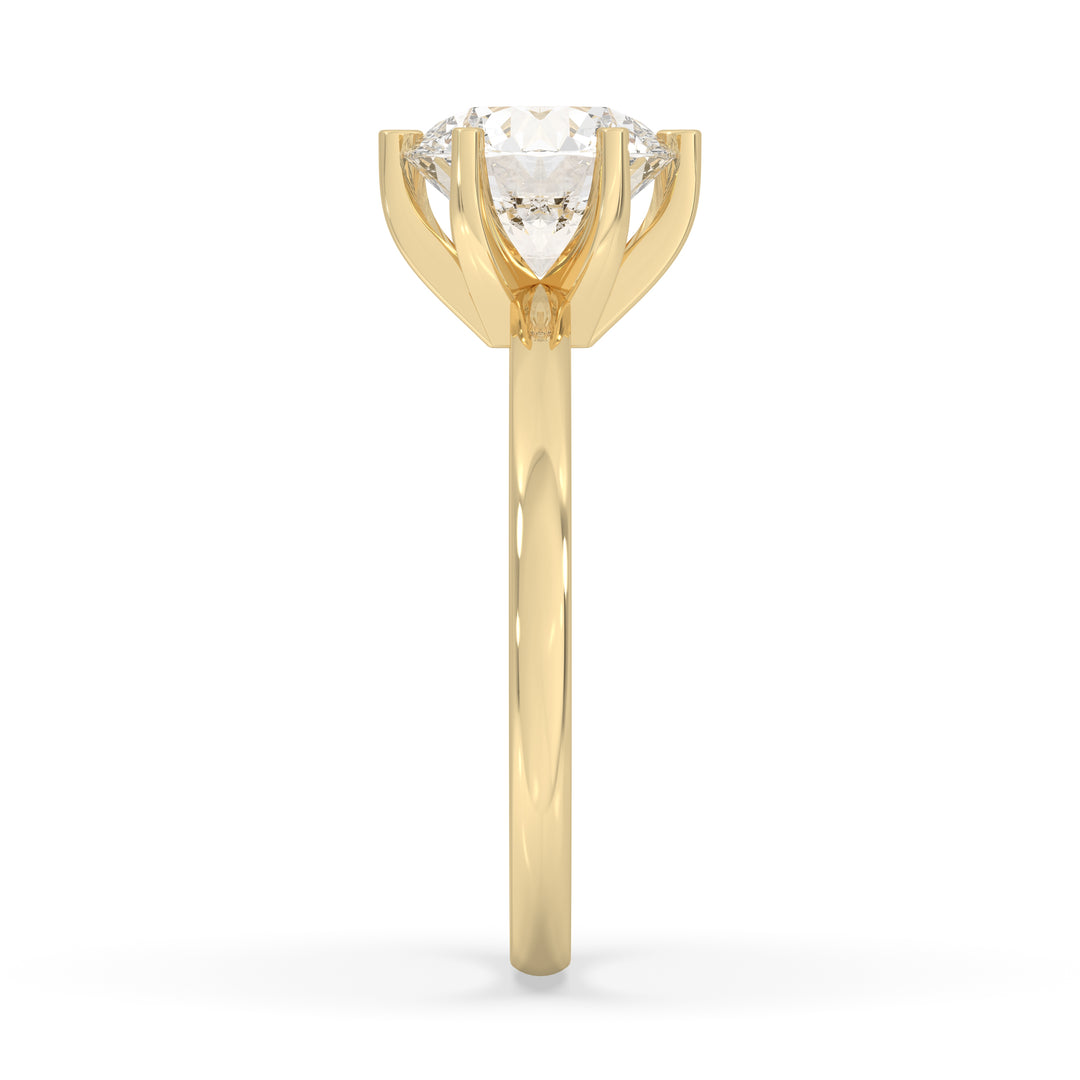Round Solitaire Ring