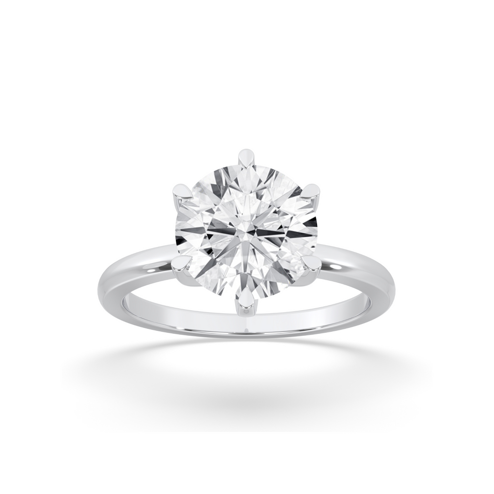 Round Solitaire Ring