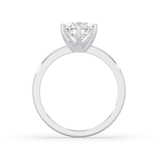 Pear Cut Engagement Ring 6 Prongs