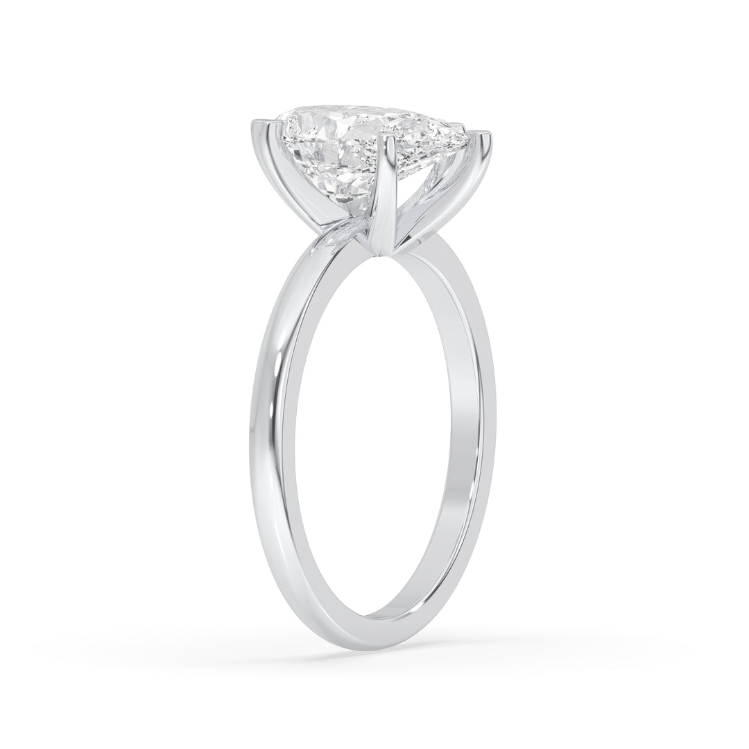 Pear Cut Engagement Ring 6 Prongs