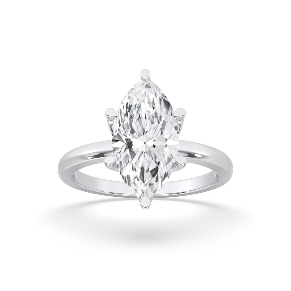 Marquise Cut Flower Basket Setting