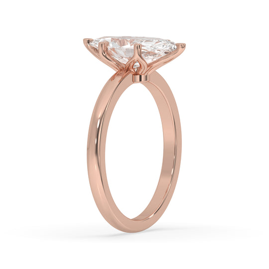 Marquise Cut Flower Basket Setting
