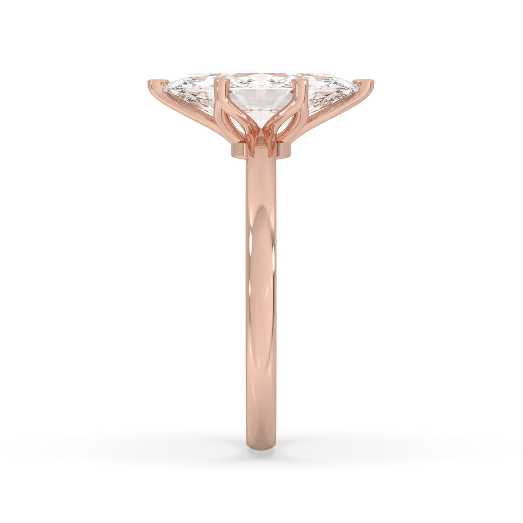 Marquise Cut Flower Basket Setting