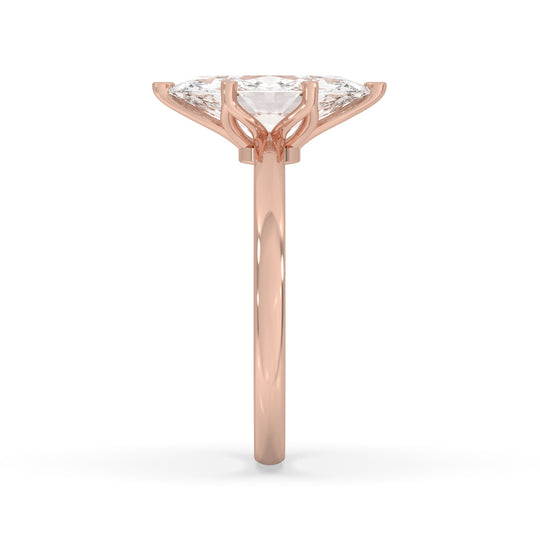Marquise Cut Flower Basket Setting