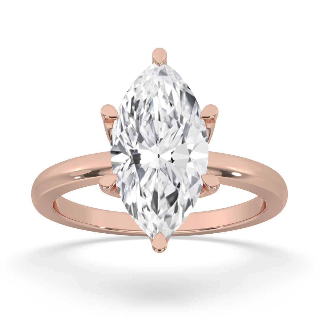 Marquise Cut Flower Basket Setting