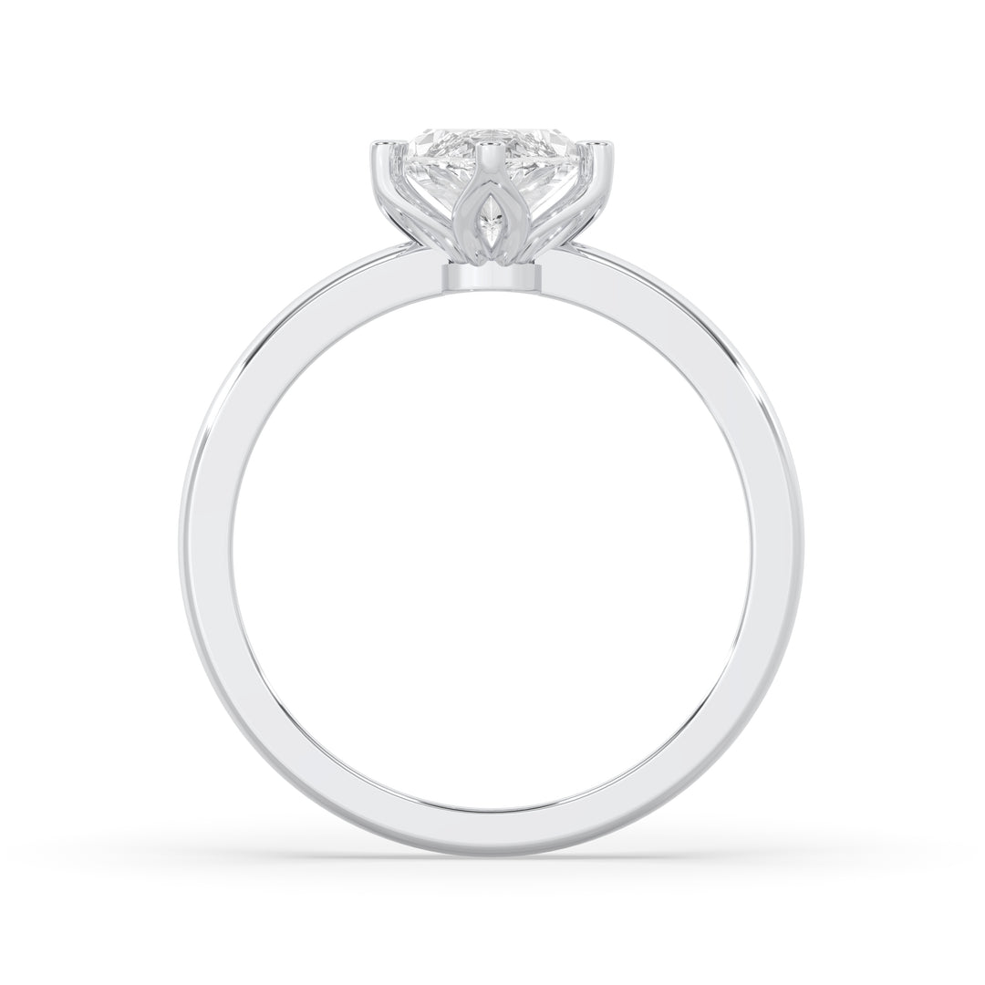 Marquise Cut Flower Basket Setting