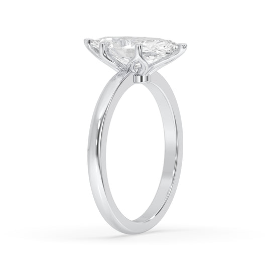 Marquise Cut Flower Basket Setting