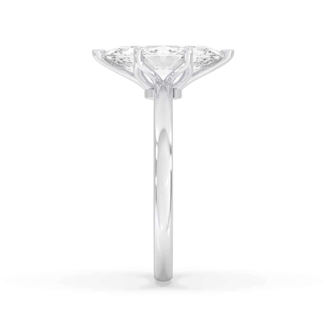 Marquise Cut Flower Basket Setting