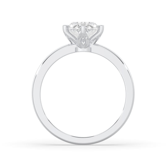 Oval Cut Flower Basket Setting