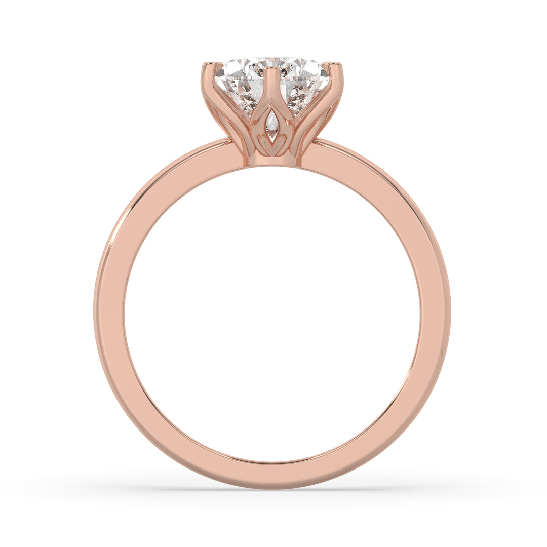 Pear Cut Flower Basket Ring
