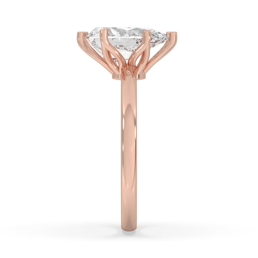 Pear Cut Flower Basket Ring