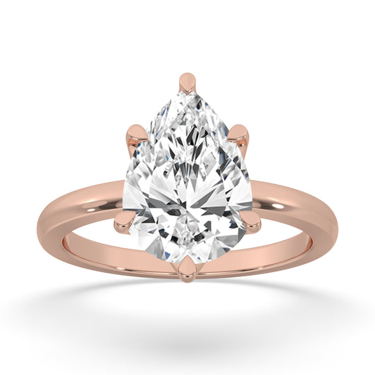 Pear Cut Flower Basket Ring