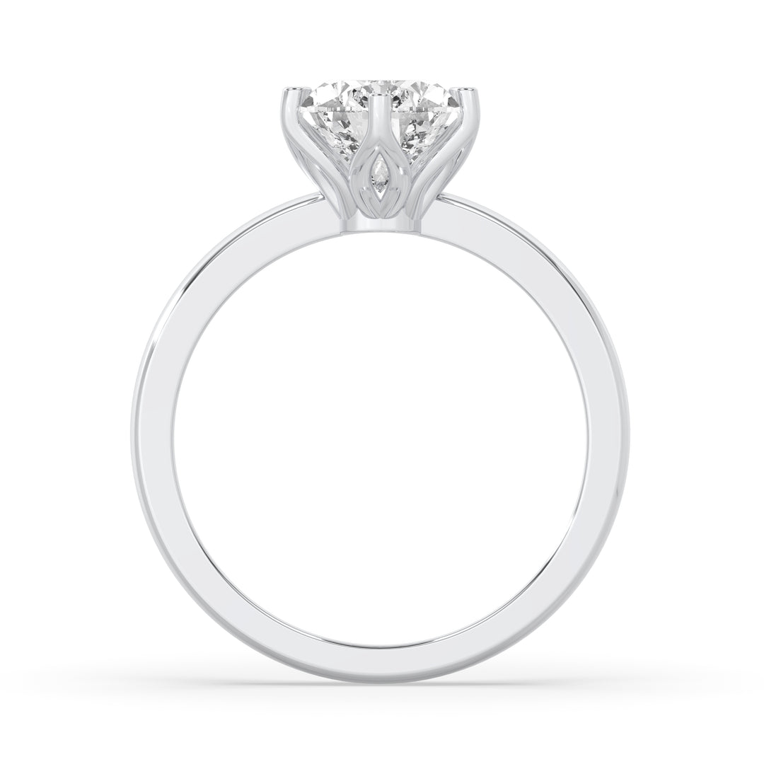 Pear Cut Flower Basket Ring