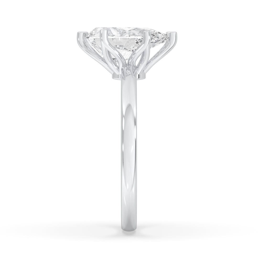 Pear Cut Flower Basket Ring