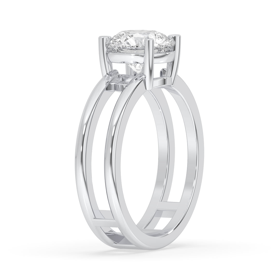 Cushion Engagement Ring