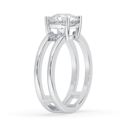 Cushion Engagement Ring