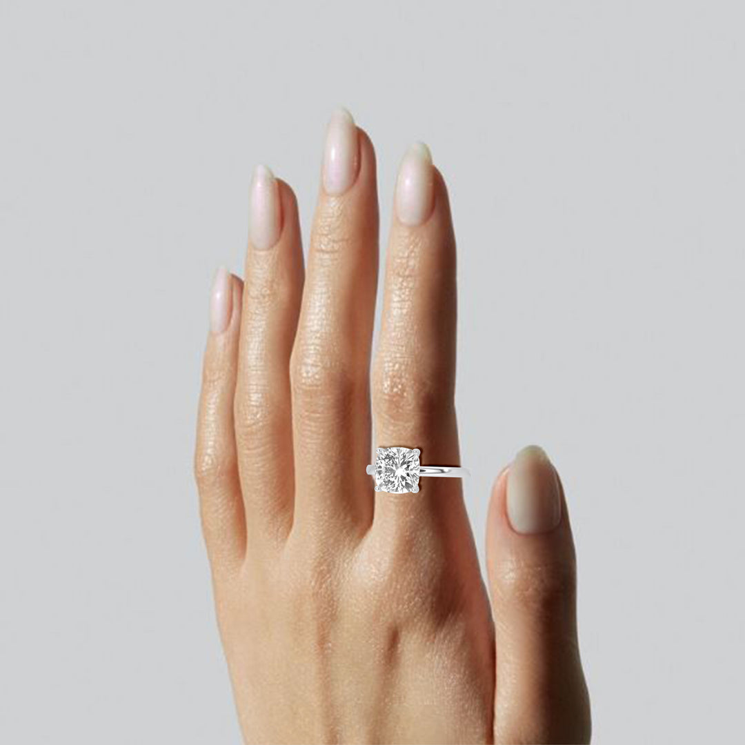 Cushion Engagement Ring