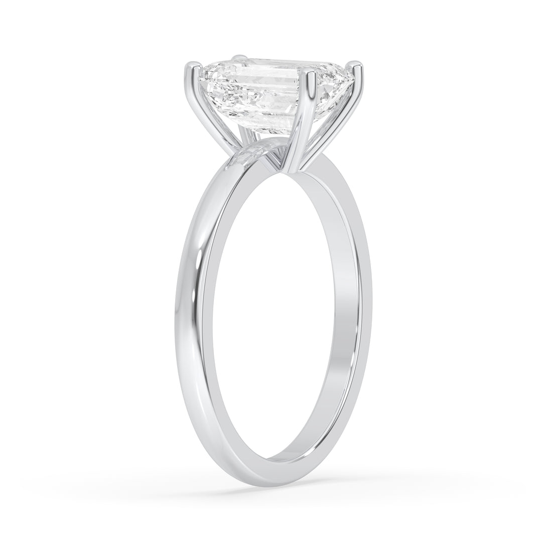 Emerald Engagement Ring