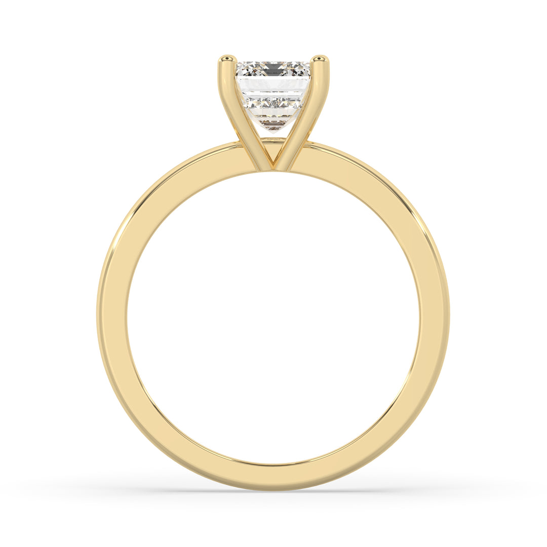 Emerald Engagement Ring