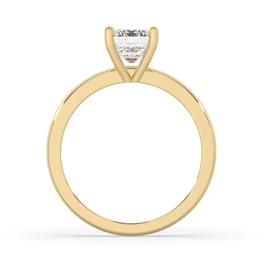 Emerald Engagement Ring