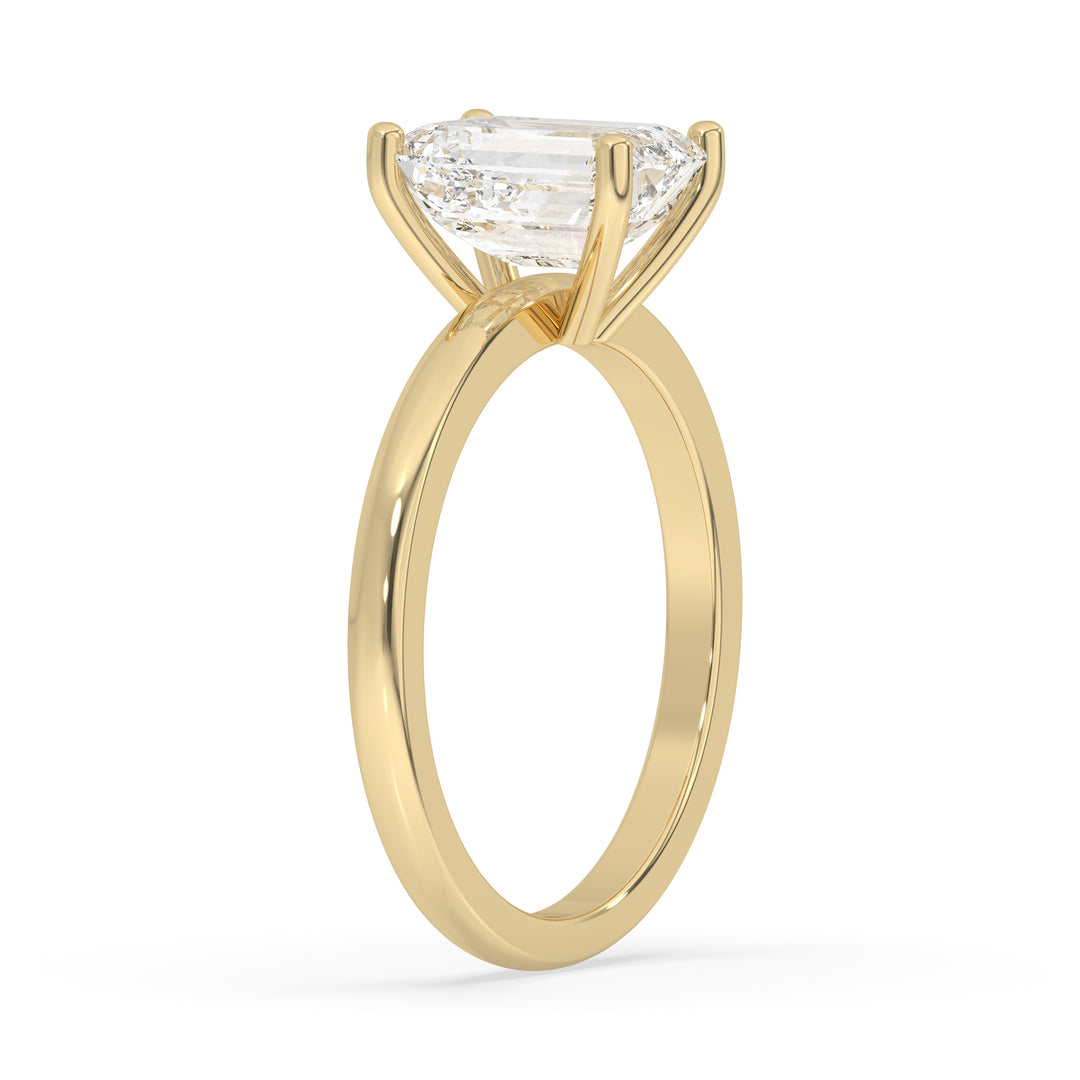 Emerald Engagement Ring