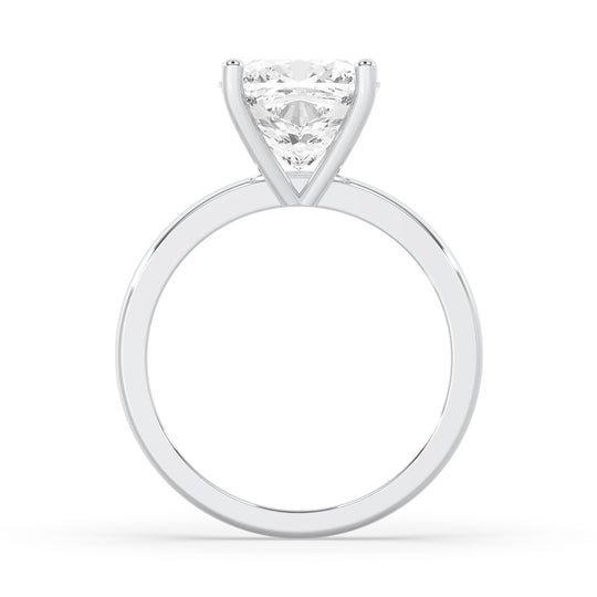 Round Open Setting Engagement Ring