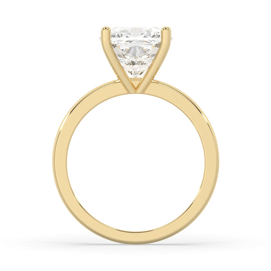 Round Open Setting Engagement Ring
