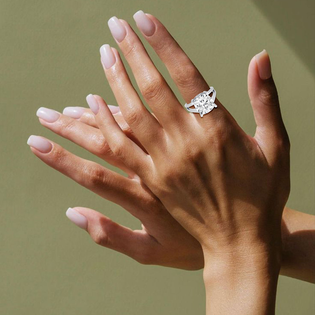 Cushion Engagement Ring