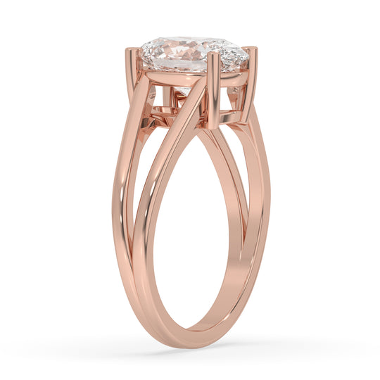 Oval Engagement Ring
