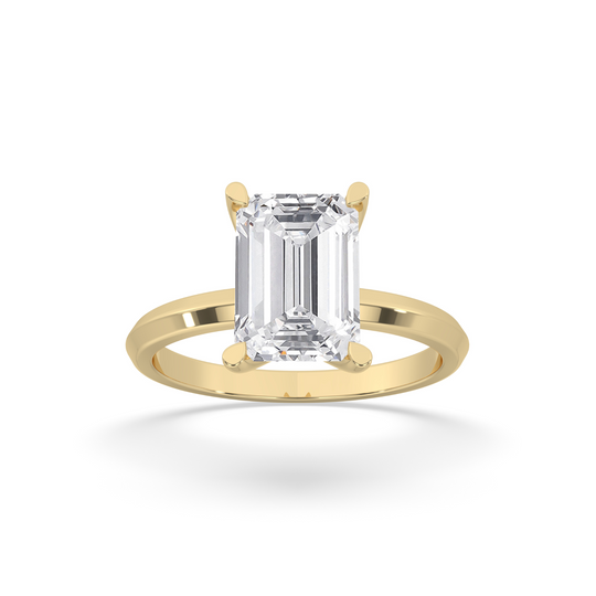 Emerald Engagement Ring